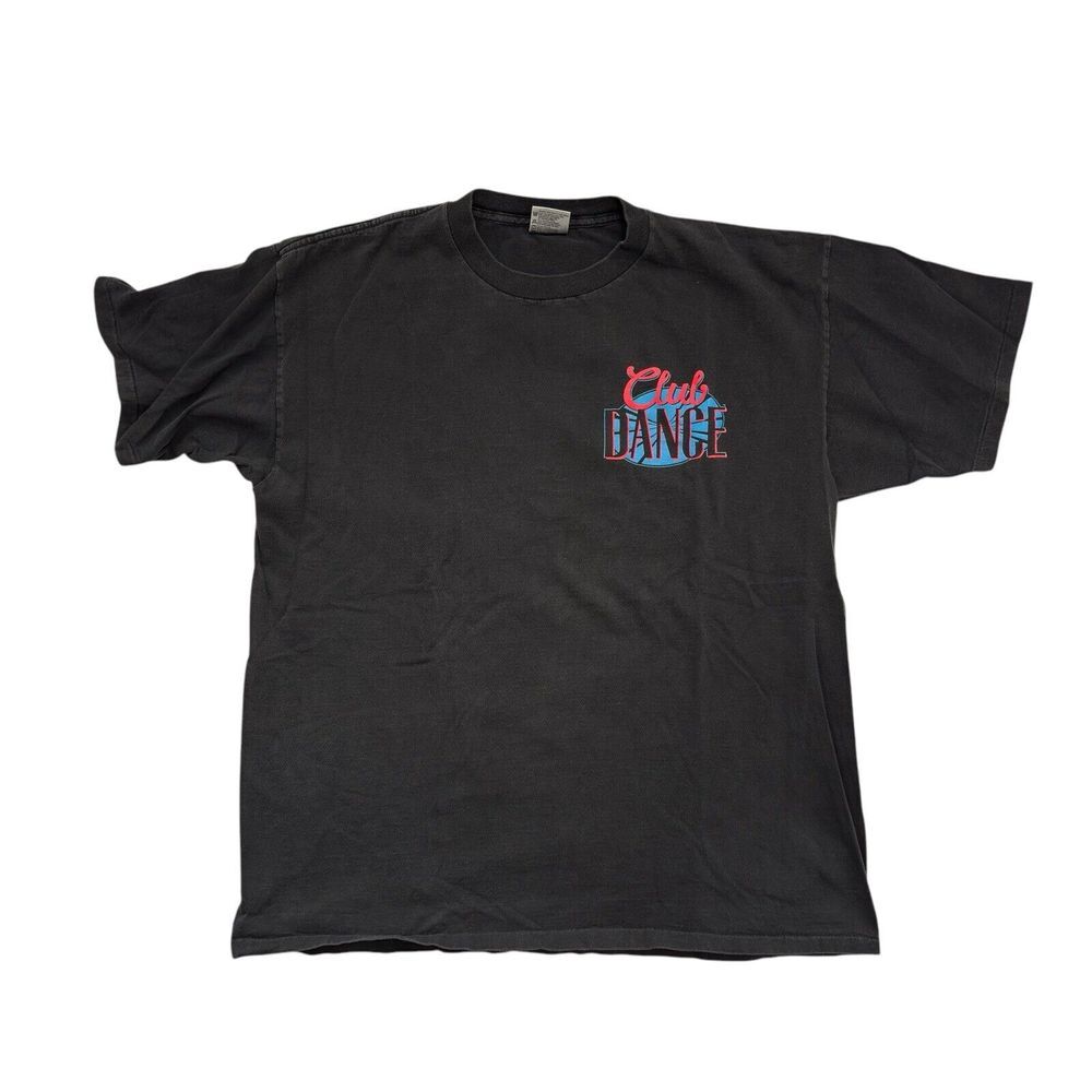 Vintage 90s‎ Club Dance Two Side Tshirt XL